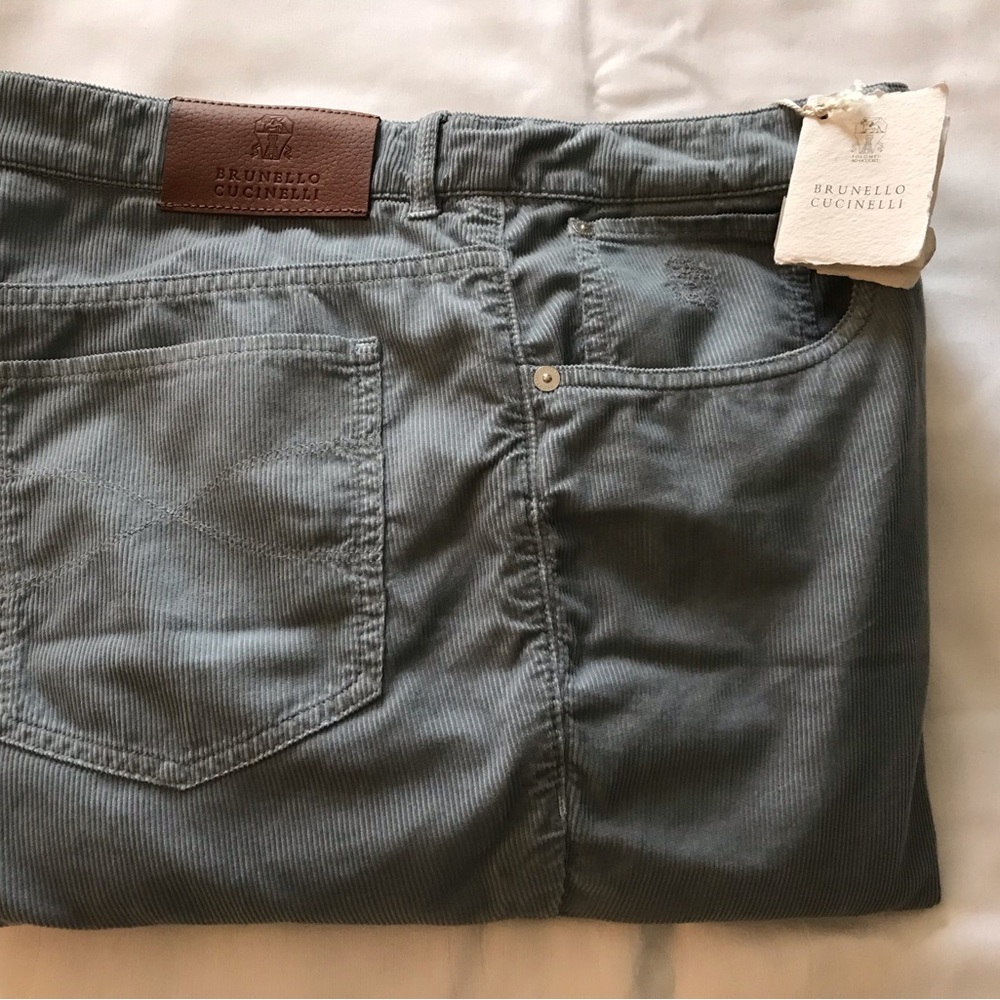 Brunello Cucinelli Mens Corduroy Pants